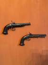 Two belgian percussion pistols